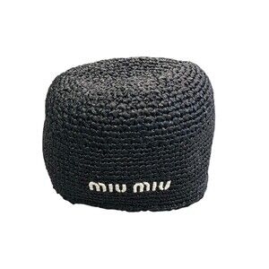 Miu Miu Hat Black M